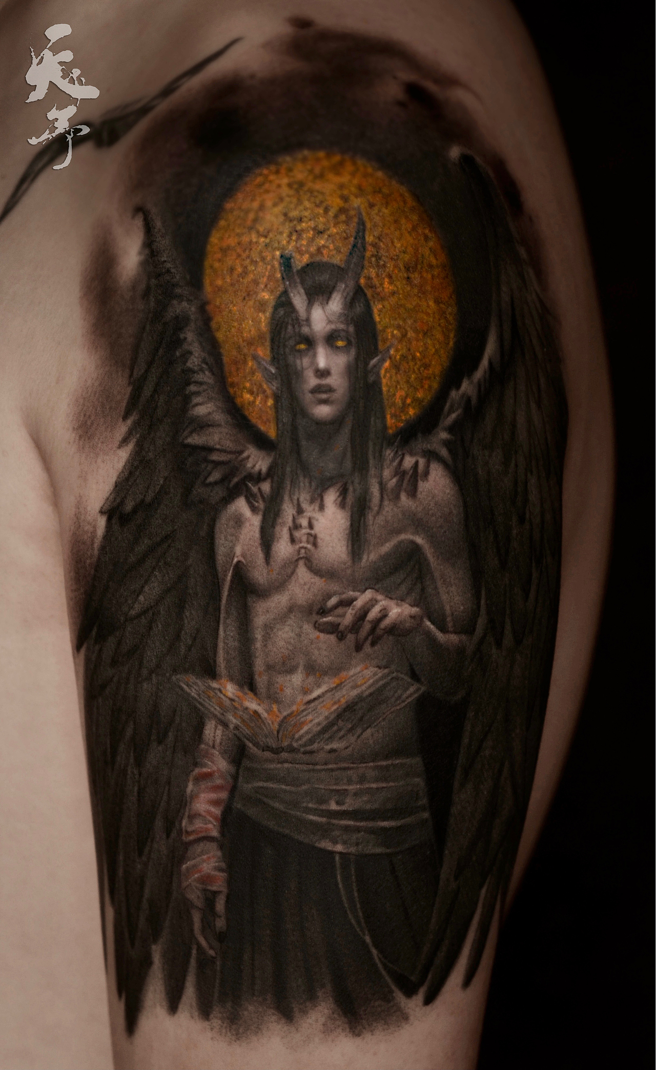 西安纹身西安天予刺青写实纹身