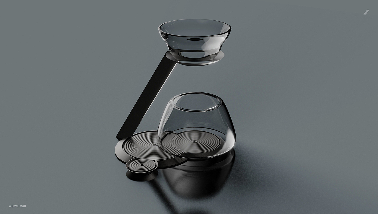 圆湖 / 手冲咖啡架（图ZMjc1Njc2NTA0） - 生活用品 - 站酷设计师weiweimao_原创素材 - 站酷ZCOOL