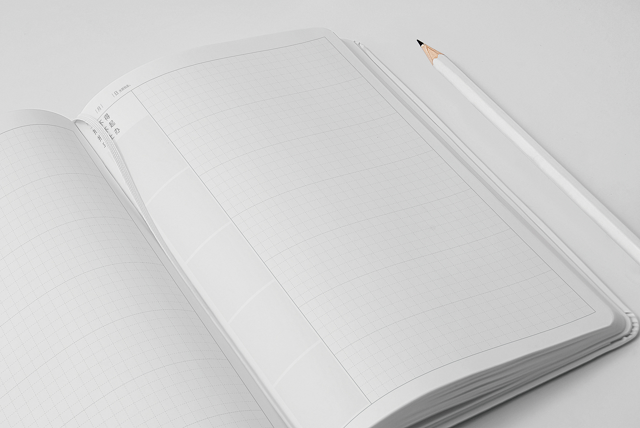 皮质笔记本内页设计