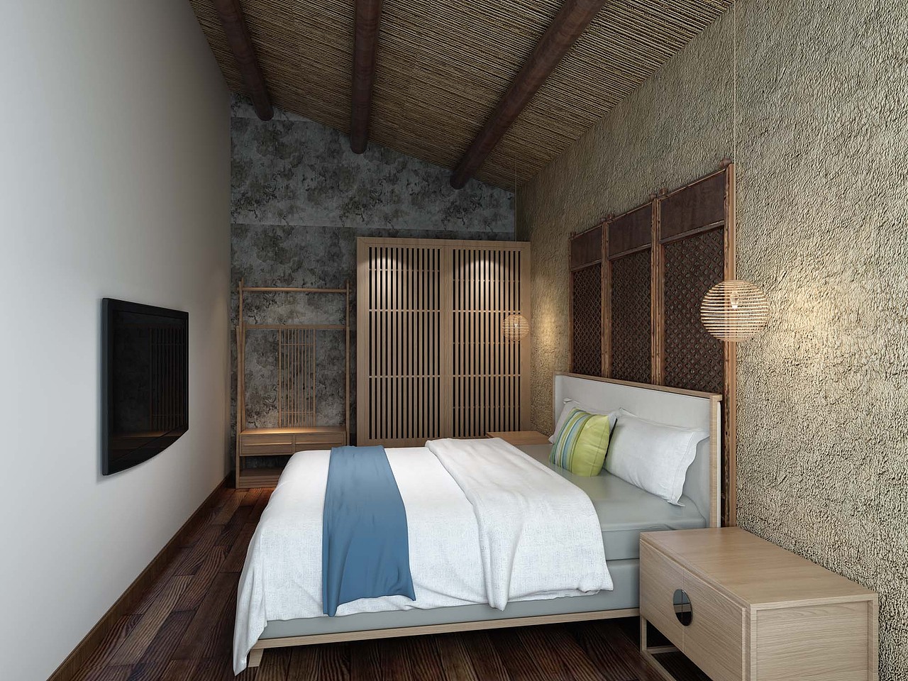 民宿 | 民宿案例（图ZMjIwNzIyODQw） - 家装设计 - 站酷设计师玲18019926177原创素材 - 站酷ZCOOL