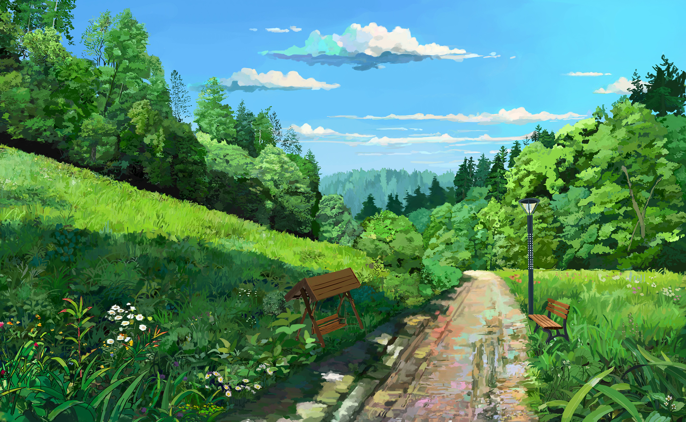 风景2|插画|插画习作|小z追逐 - 原创作品 - 站酷 (zcool)