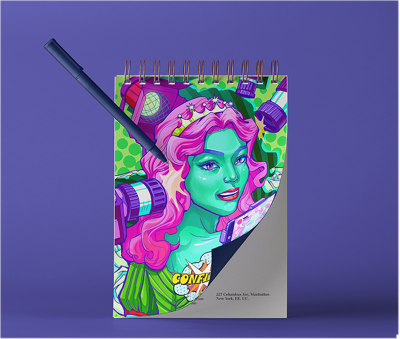 《整容日记》潮流插画·系列插画