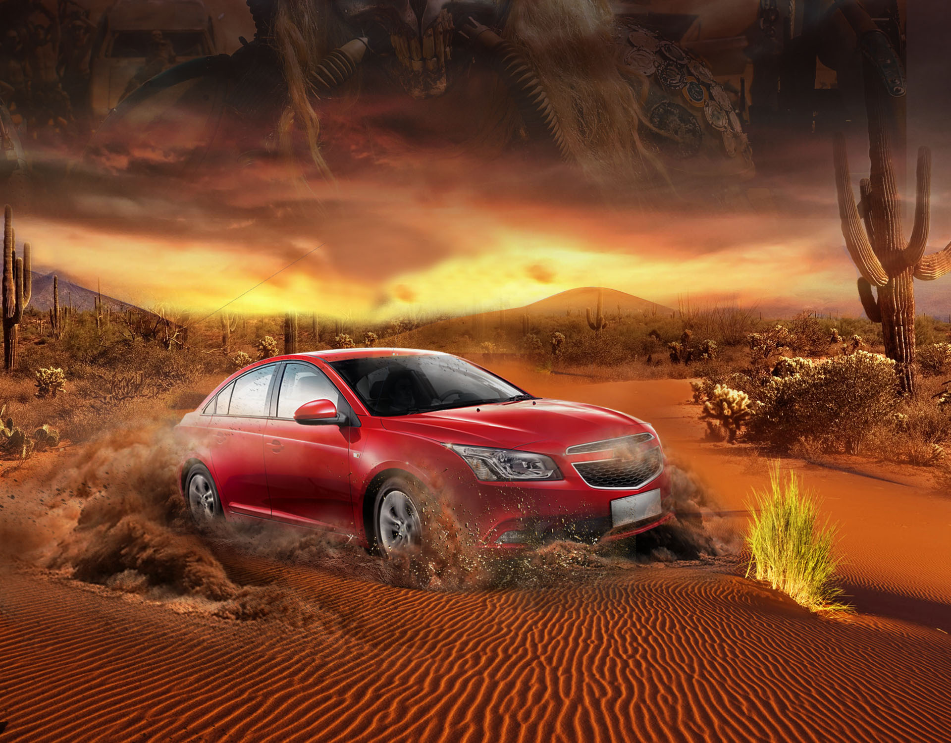 一组某品牌汽车的海报banner|网页|banner/广告图|sarah7 - 原创作品