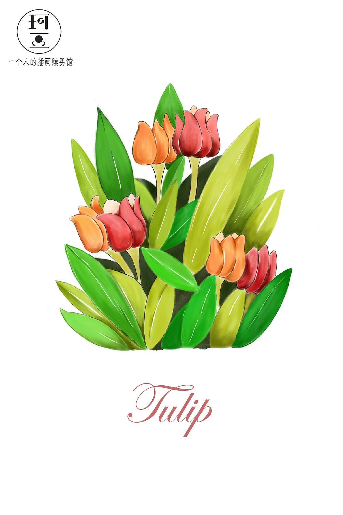 花儿插画（图ZMTEzMDQwNTAw） - 商业插画 - 站酷设计师小蝌蚪Emily原创素材 - 站酷ZCOOL