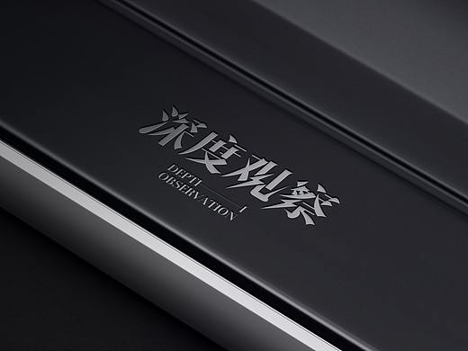 Depth Observation 字体设计案例分享