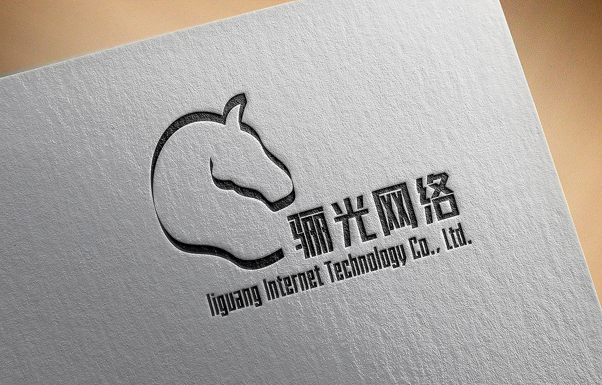 骊光网络logo原创设计