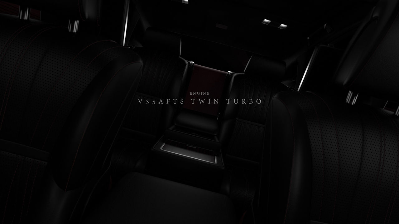 LEXUS LS 产品展示/片头设计