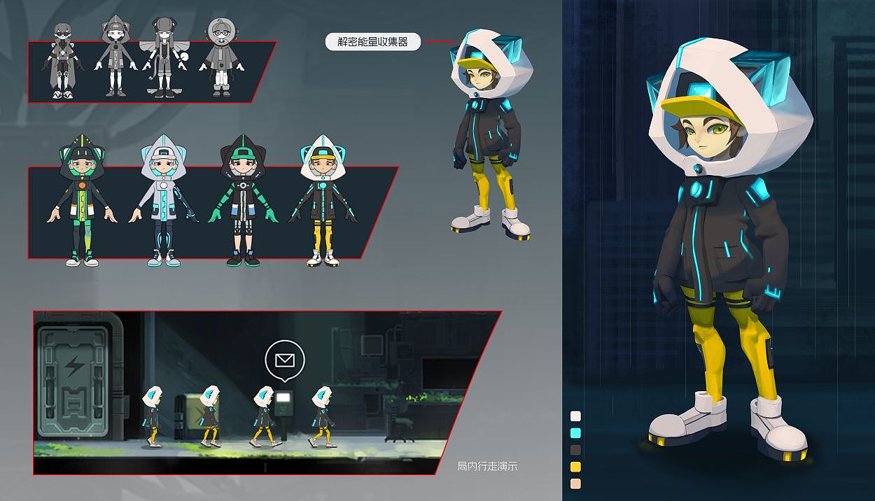 行走解谜游戏-人设练习(测)