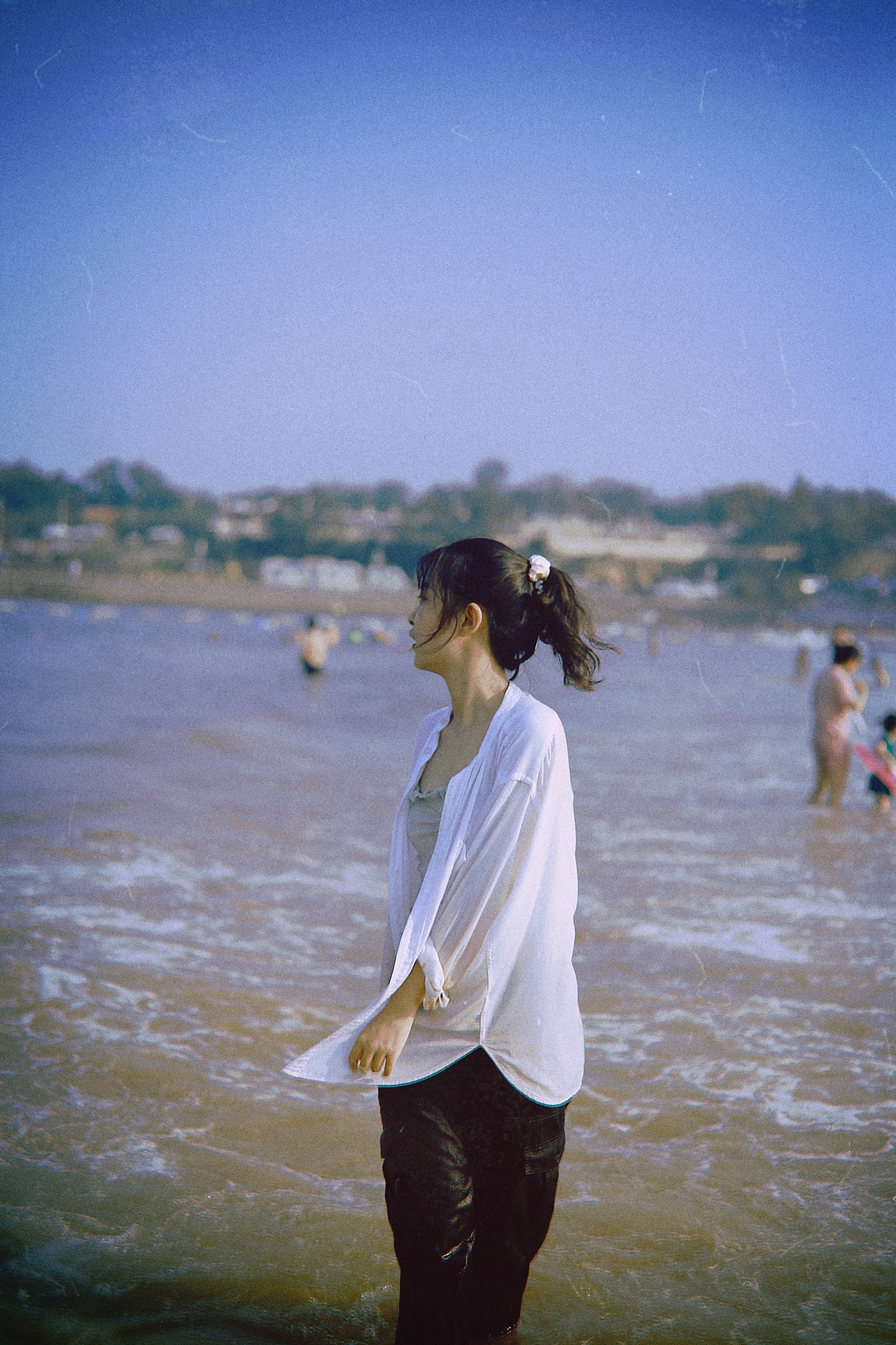 夏天的海（图ZMjIzODgxOTYw） - 人像摄影 - 站酷设计师跳跃的米豆原创素材 - 站酷ZCOOL