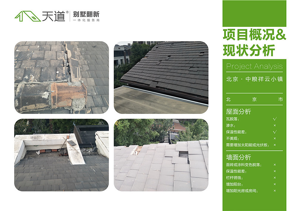 别墅屋面外墙翻新