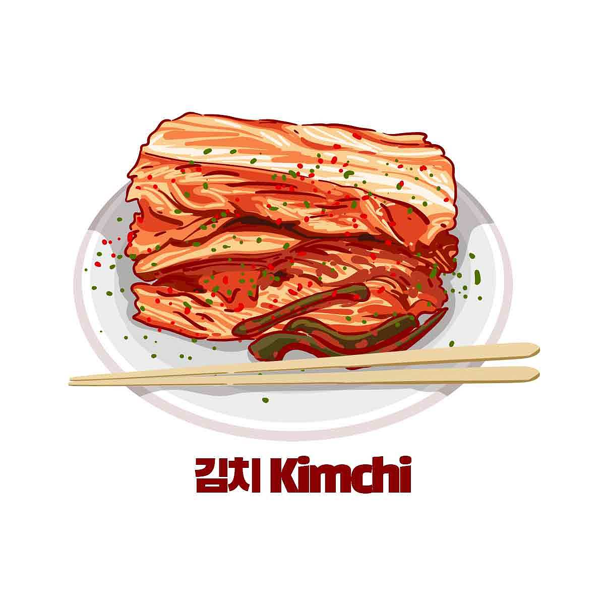 手绘韩餐(原创作品,已授权,勿商用