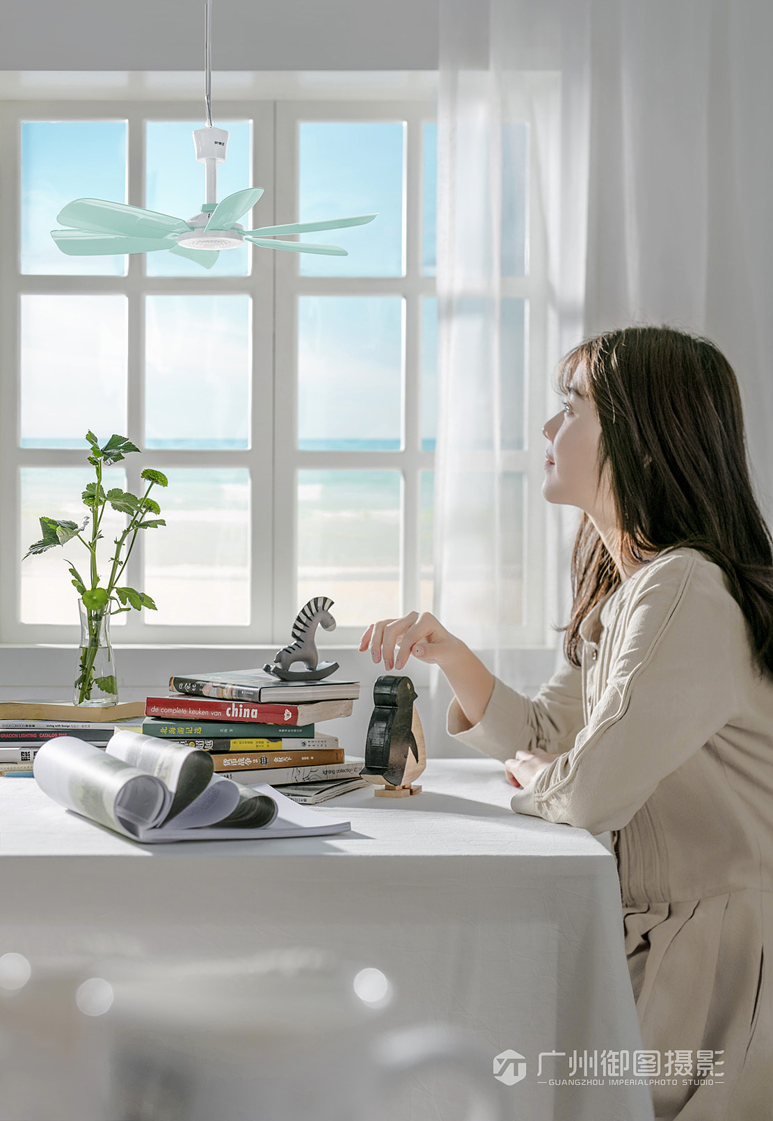 清凉夏日即将来袭/风扇摄影