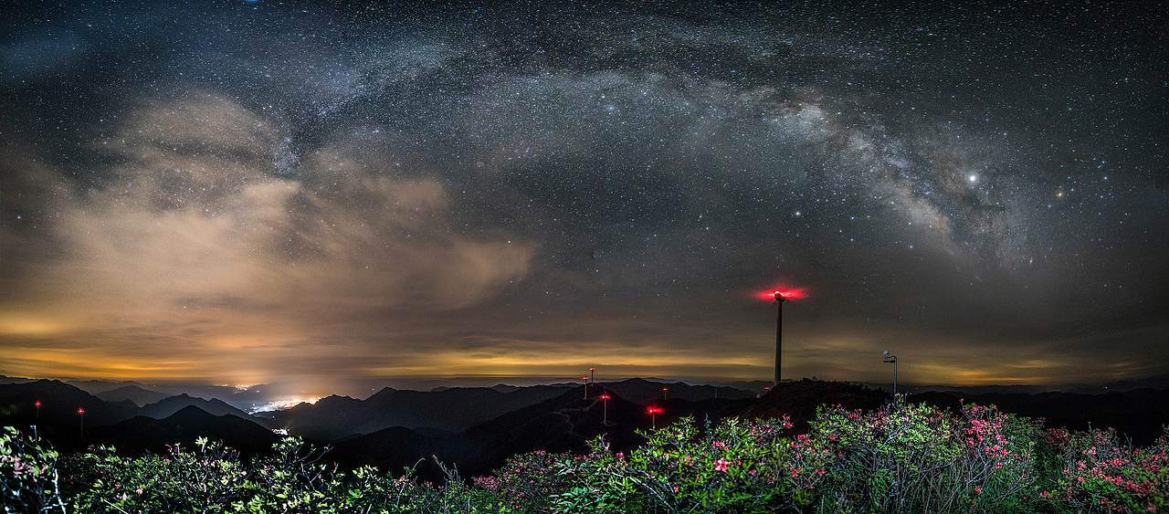 追逐银河（图ZMTY0Mzk2MjA4） - 风光摄影 - 站酷设计师sooper原创素材 - 站酷ZCOOL