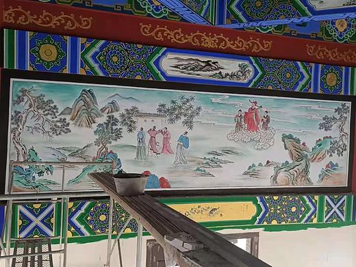 【山西古建筑彩绘】古建彩绘壁画案例（个人主页-ZNTQ4MDY1MjQ=） - 绘画 - 站酷设计师大艺术家王多多原创素材 - 站酷ZCOOL