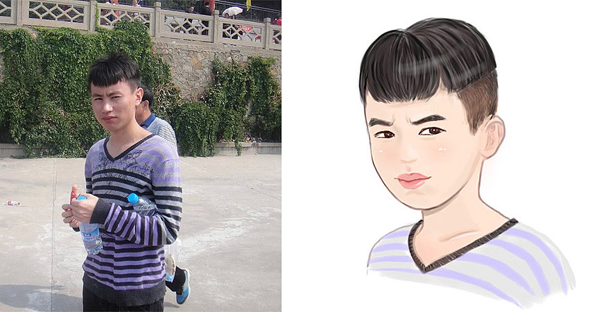 一些人的漫画头像