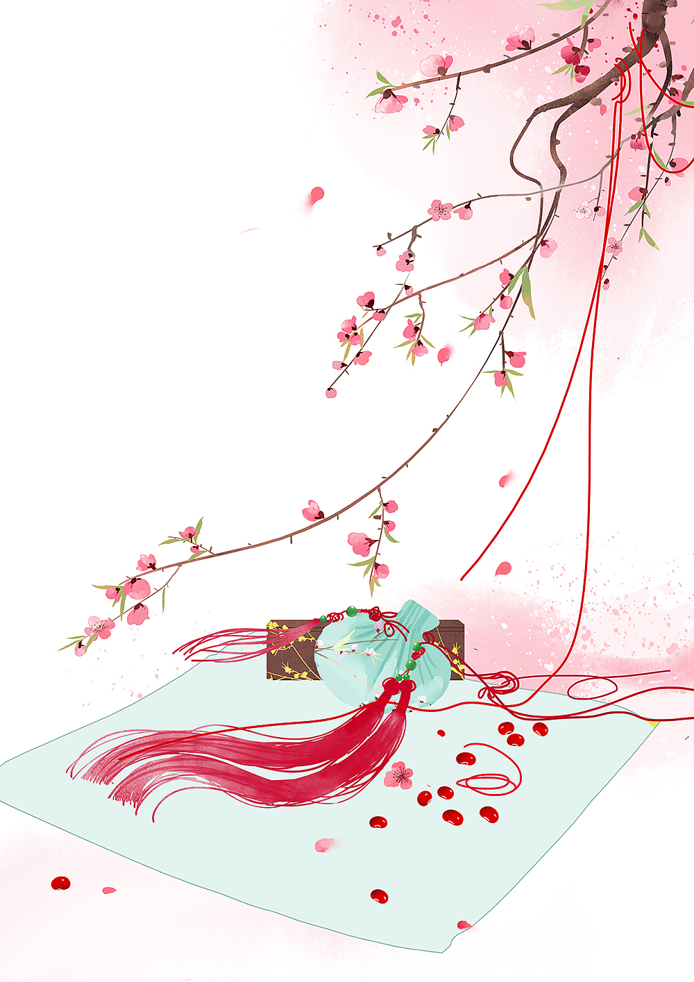 红豆生南国,春来发几枝.愿君多采撷,此物最相思