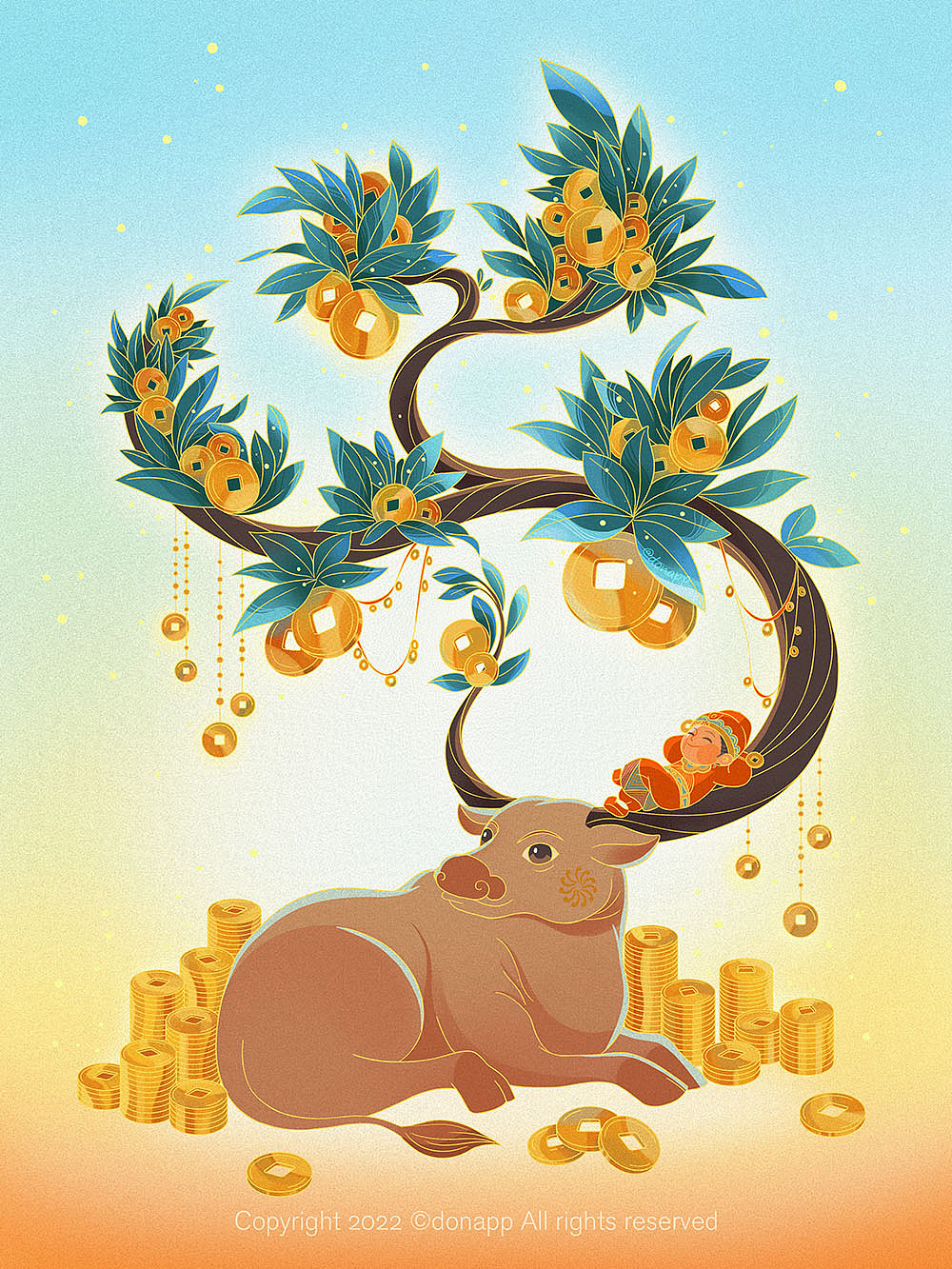 春节年俗插画（图ZMjg2NzE3NjA4） - 商业插画 - 站酷设计师donapp原创素材 - 站酷ZCOOL