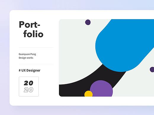 UX Portfolio 2020