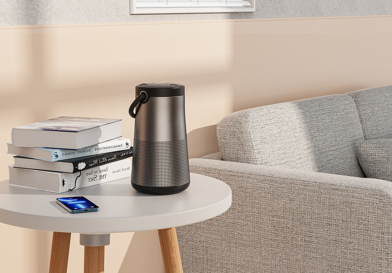 2022.1-2 场景渲染(手机、耳机、充电宝、音响、支架)（图ZMjkwNTIwNTk2） - 场景 - 站酷设计师真理之扉原创素材 - 站酷ZCOOL