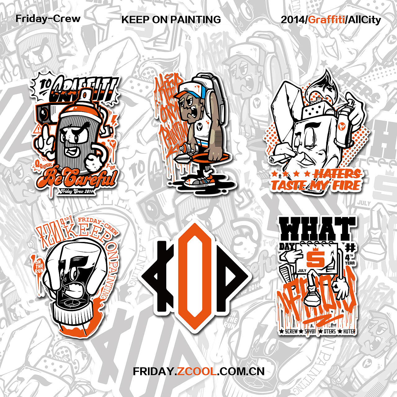 FRIDAY_CREW/KEEP ON PAINTING 3