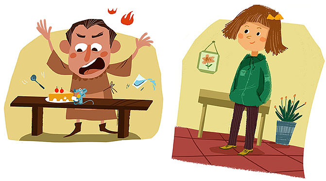 儿童插画练习稿