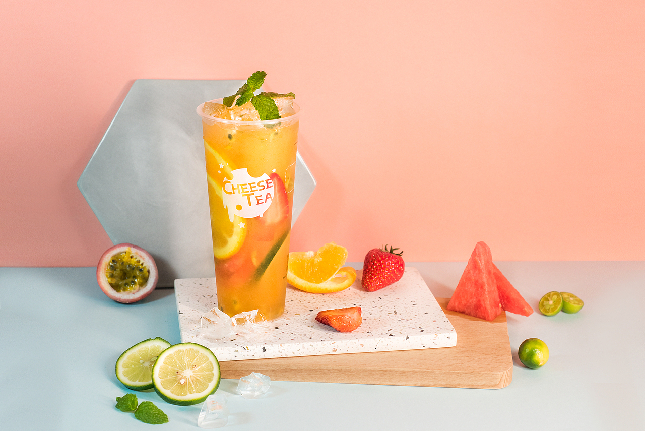 【灰度产品摄影】茶饮产品案例