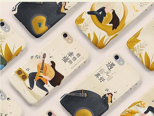 21天打卡音乐h5（个人主页-ZMzg4NDI1OTI=） - 商业插画 - 站酷设计师丘山设计_以安原创素材 - 站酷ZCOOL