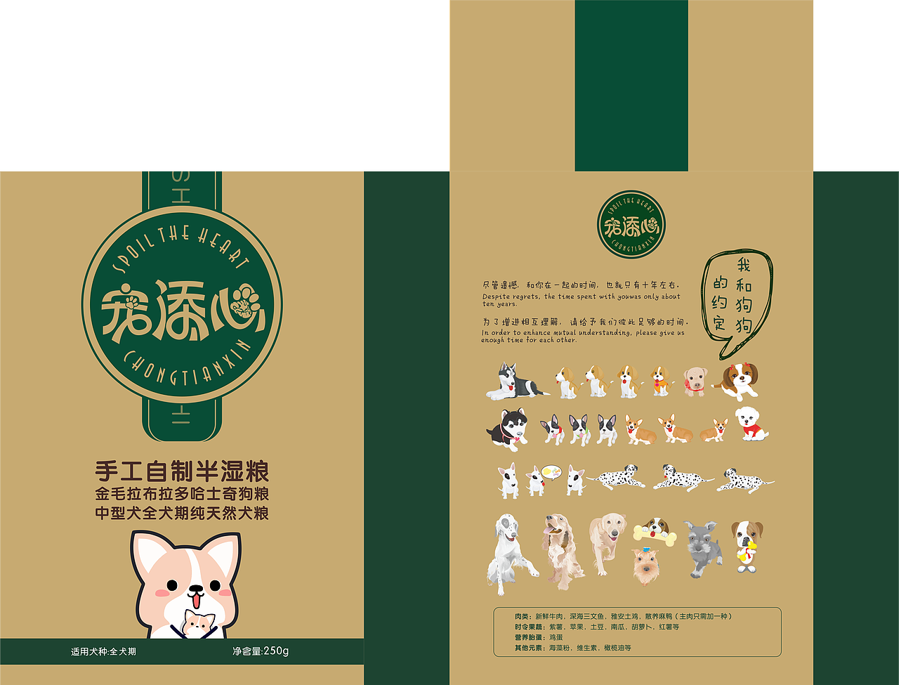 狗粮包装（图ZMTE0MTQ3MjE2） - 包装 - 站酷设计师神的孩子还在跳舞原创素材 - 站酷ZCOOL