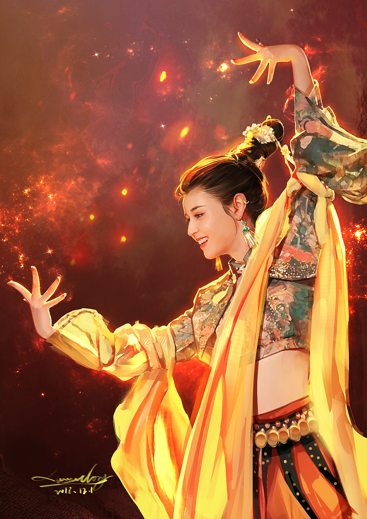 美美的哈妮克孜 - 原创作品 - 站酷(zcool)