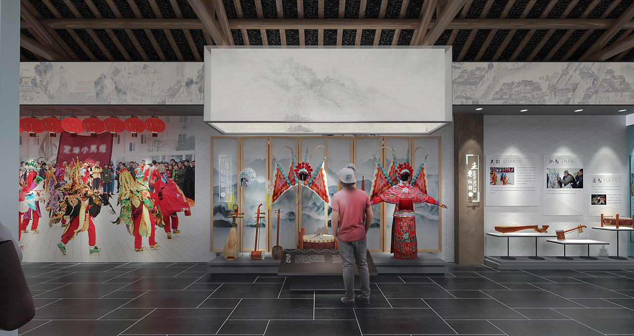 某小非遗馆（图ZMjc4OTI0OTQ4） - 展陈设计 - 站酷设计师司徒小镇原创素材 - 站酷ZCOOL