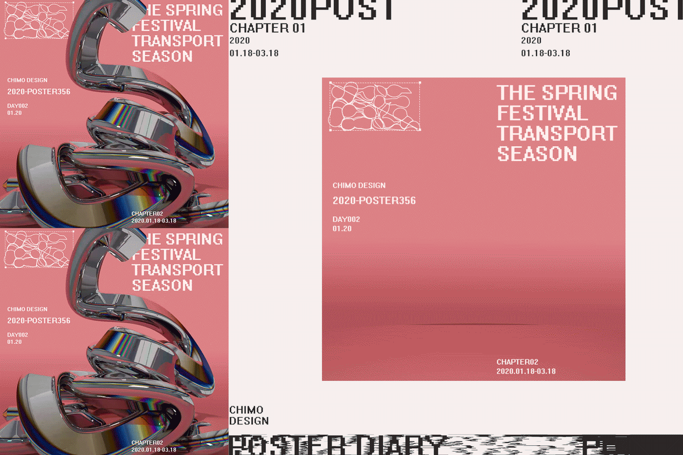 2020Post Chapter01-Poster Diary（图ZMjAwNzIyMjY4） - 海报 - 站酷设计师ChimoLab原创素材 - 站酷ZCOOL