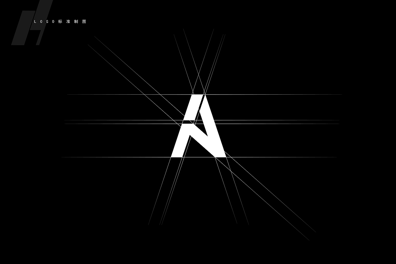 品牌设计案例——阿尔法健身机构LOGO及VI设计