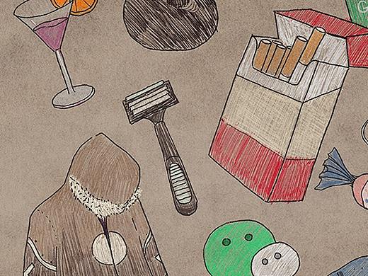 日常（個(gè)人主頁(yè)-ZNDMyMzQzNjQ=） - 新銳潮流插畫(huà) - 站酷設(shè)計(jì)師小熊丶強(qiáng)尼原創(chuàng)素材 - 站酷ZCOOL