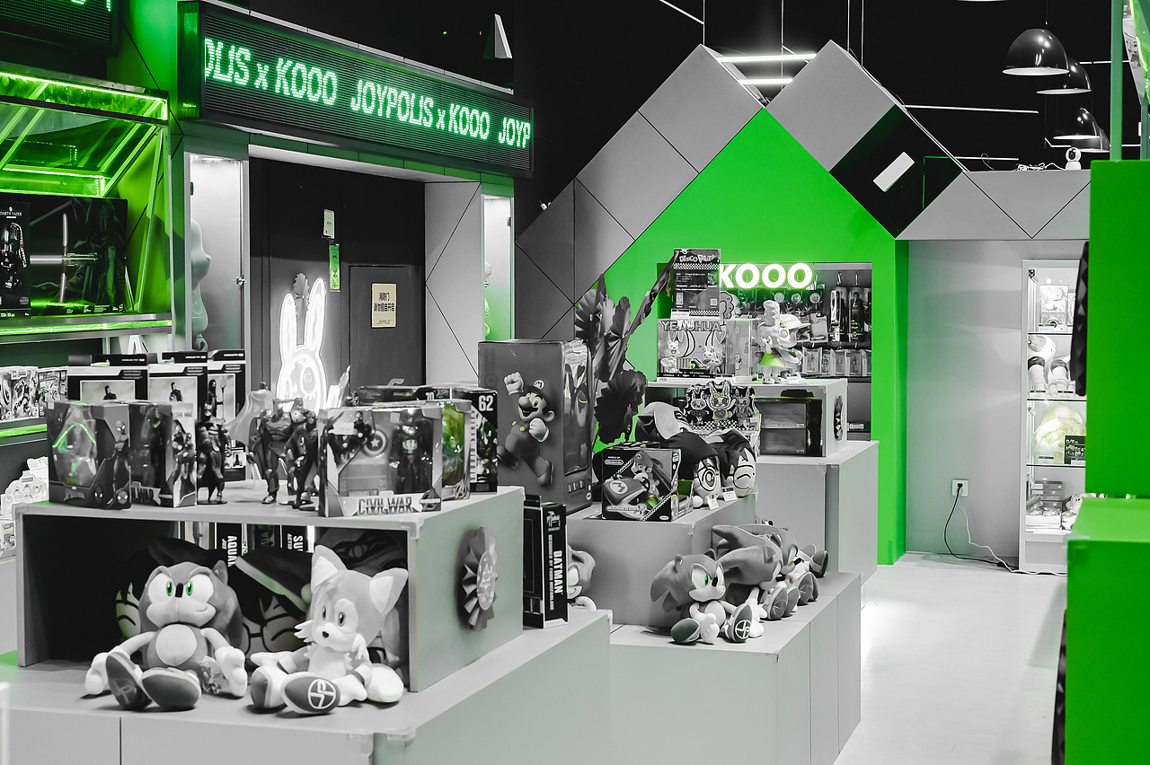 JOYPOLIS x KOOO潮玩店铺设计（图ZMjg3MTI2MTA0） - 商业空间设计 - 站酷设计师王蒜蓉Wotswrong原创素材 - 站酷ZCOOL