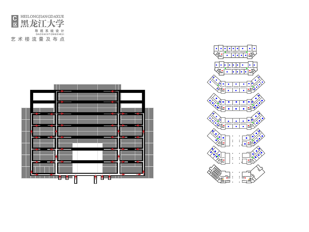 黑龙江大学导视系统