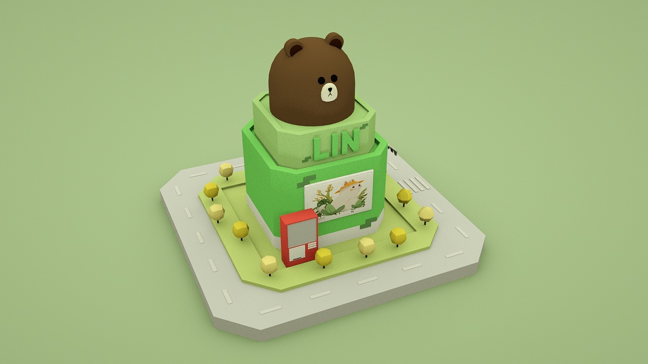 C4D三维练习4（图ZMjIxNTExNDAw） - 场景 - 站酷设计师siaolinl原创素材 - 站酷ZCOOL