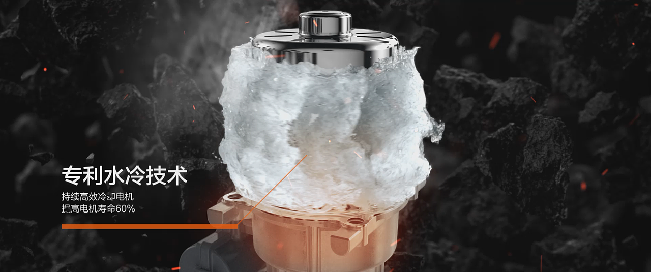 天猫亿力洗车机ICE-MAN产品3D宣传片广告