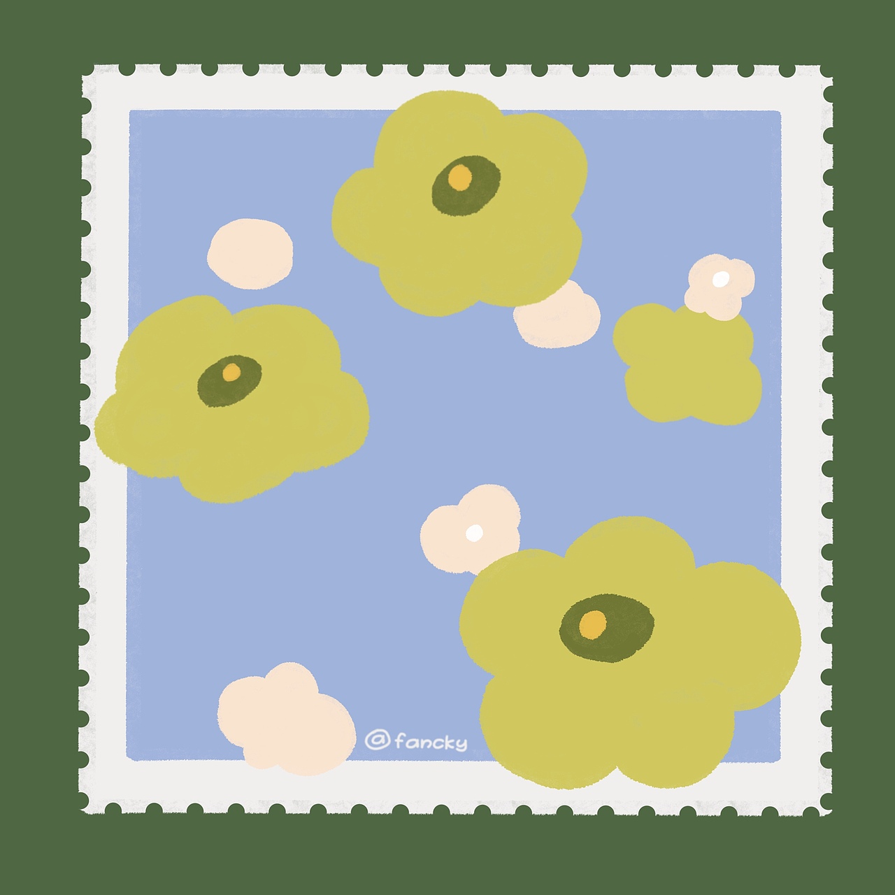 扁平风花卉插画（图ZMjkxNjA2OTI0） - 商业插画 - 站酷设计师梵祁的插画原创素材 - 站酷ZCOOL