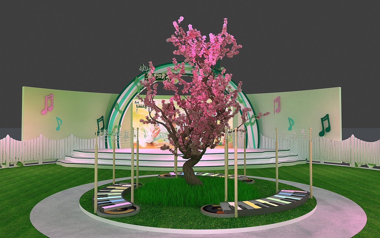 路演效果图设计