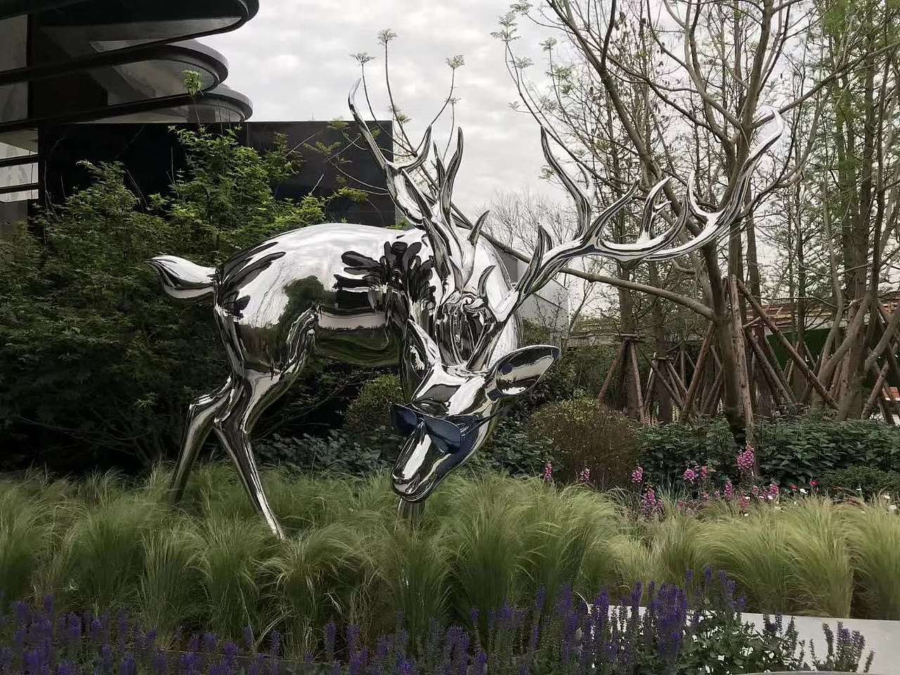 沈阳不锈钢抽象雕塑 金属铁艺铸铜锻铜雕塑加工厂家