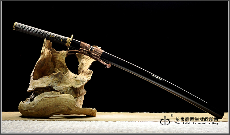 龙泉刀剑-安纲武士刀|格斗研(DJ-1391)