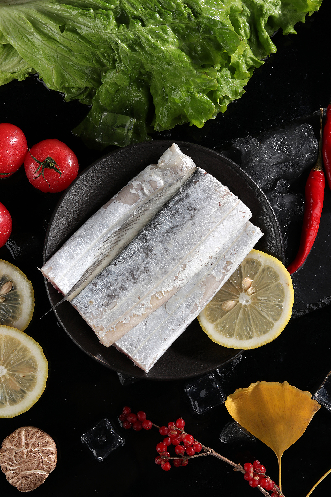 新鲜带鱼拍摄丨潍坊生鲜电商客户约拍丨飞鸟电商陈默