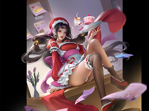 女角色2（个人主页-ZNTc1Njg2NjA=） - 游戏原画 - 站酷设计师夏目玲Ling原创素材 - 站酷ZCOOL