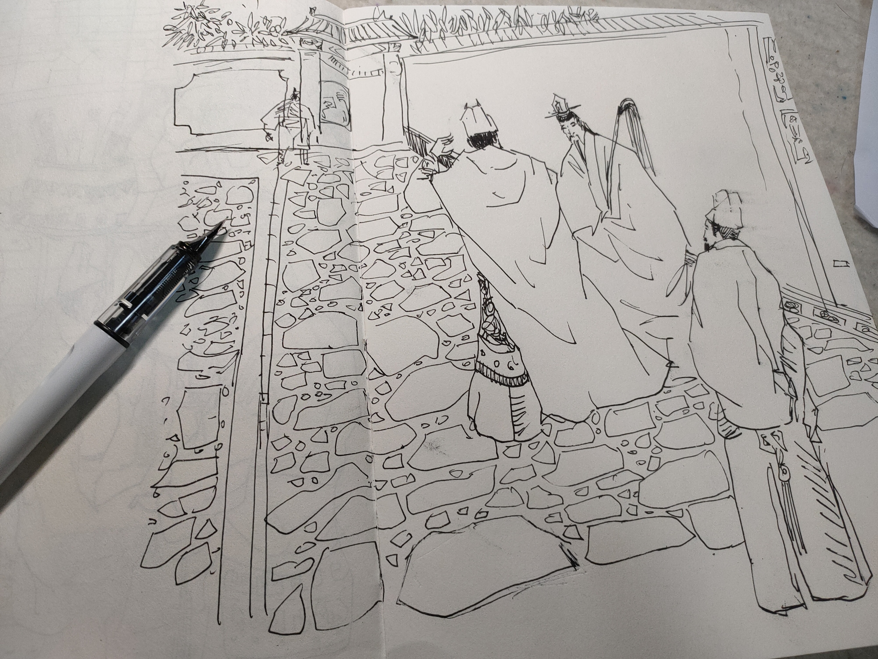 古代文学插图|插画|绘本|我的盒子 - 原创作品 - 站酷 (zcool)