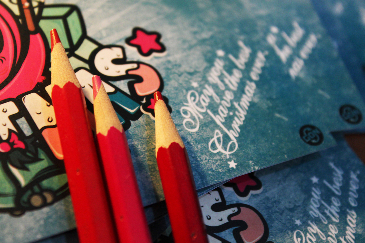 GREEN-ONION圣诞贺卡（图ZMTg3OTE5Ng==） - 新锐潮流插画 - 站酷设计师onionoo原创素材 - 站酷ZCOOL