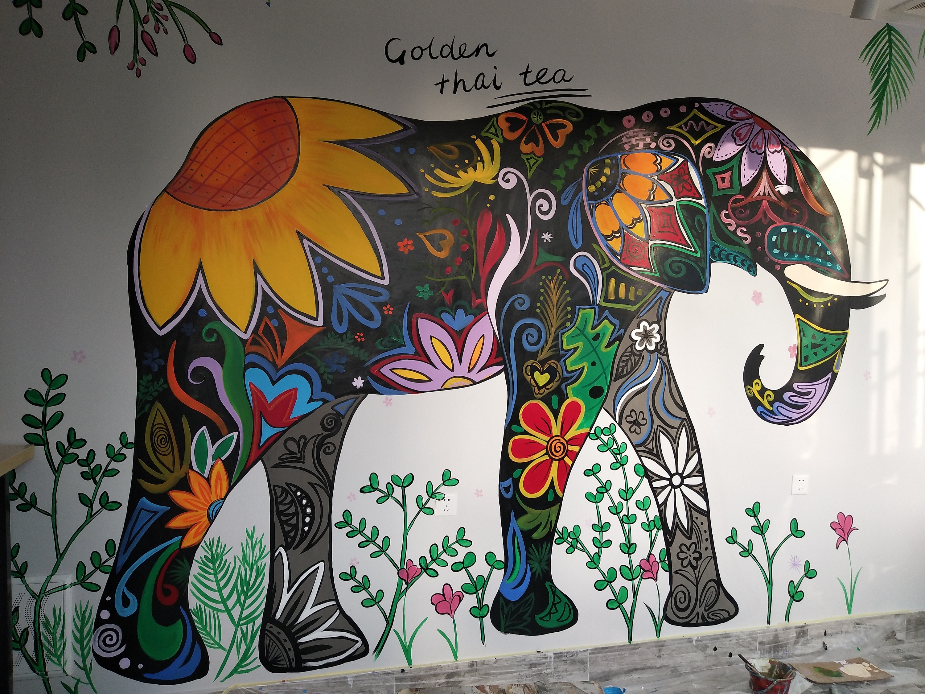 金玺泰茶的大象