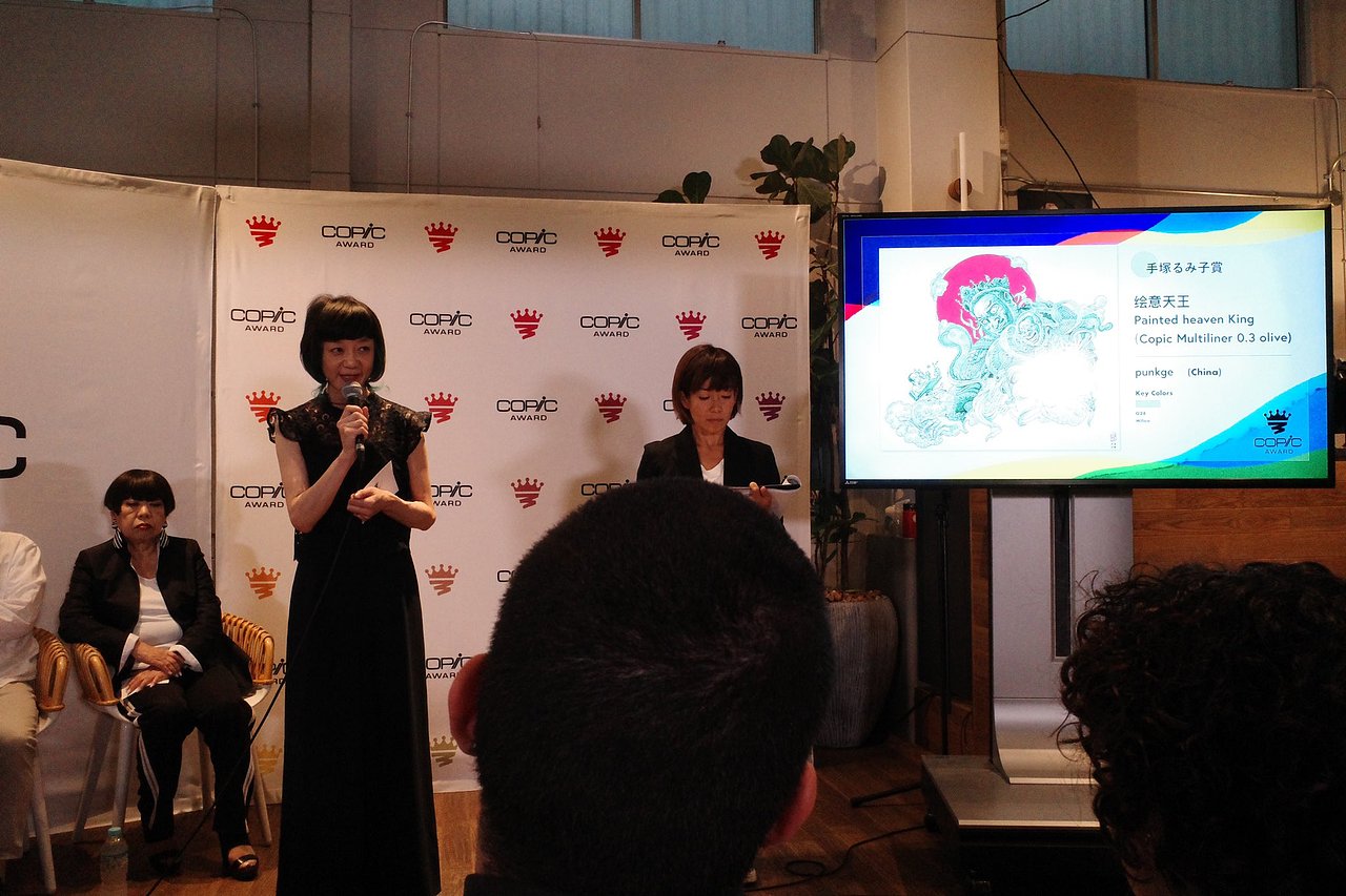 老葛的画-COPIC AWARD 2019-获奖之作《绘意天王》