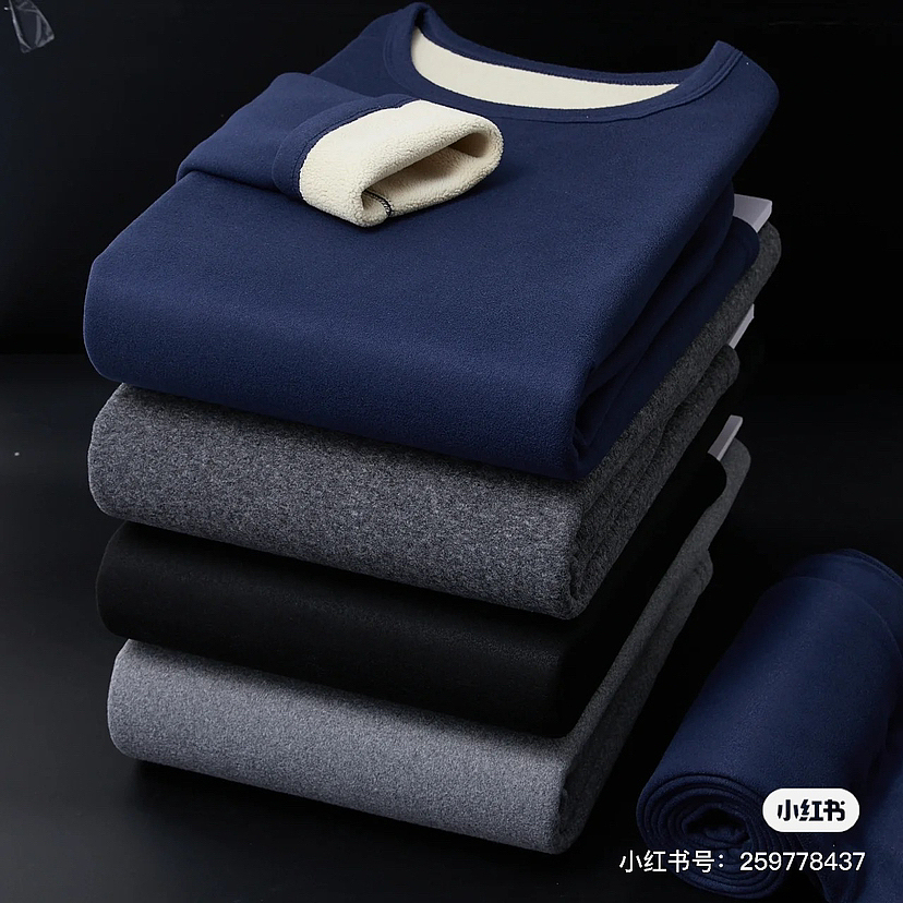 秋冬保暖内衣拍摄保暖裤创意图