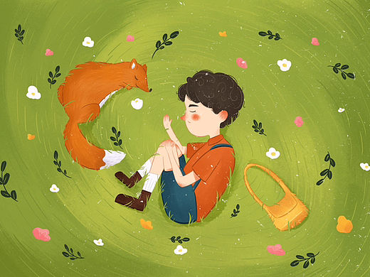 森林奇旅插画绘本