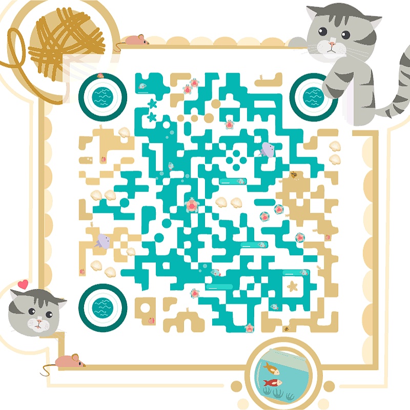 猫咪二维码破解版图片